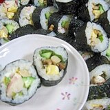 穴子＆エビマヨ太巻き寿司